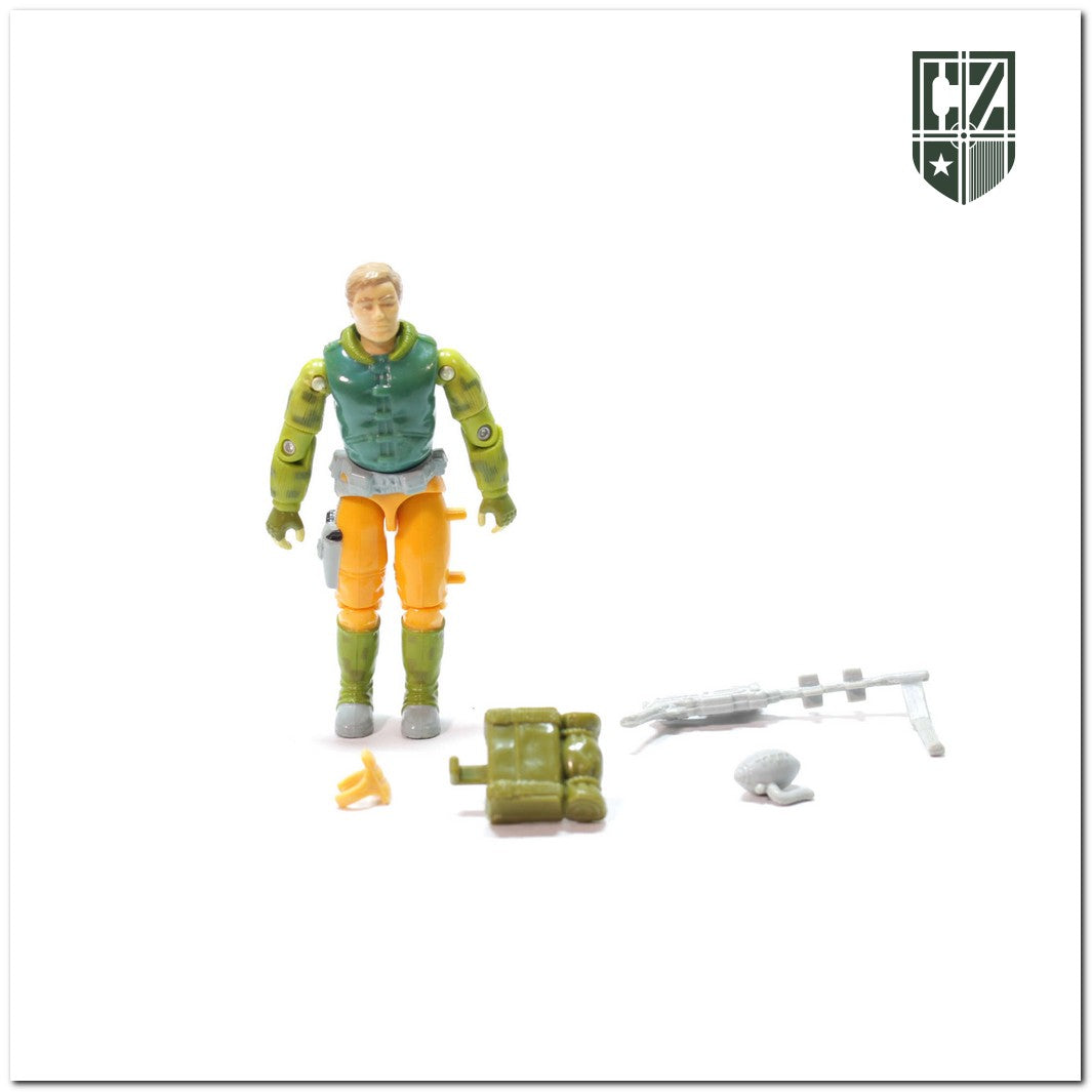 GI JOE Capt Grid-Iron  V1 1990 Comandos Em Ação Cobra