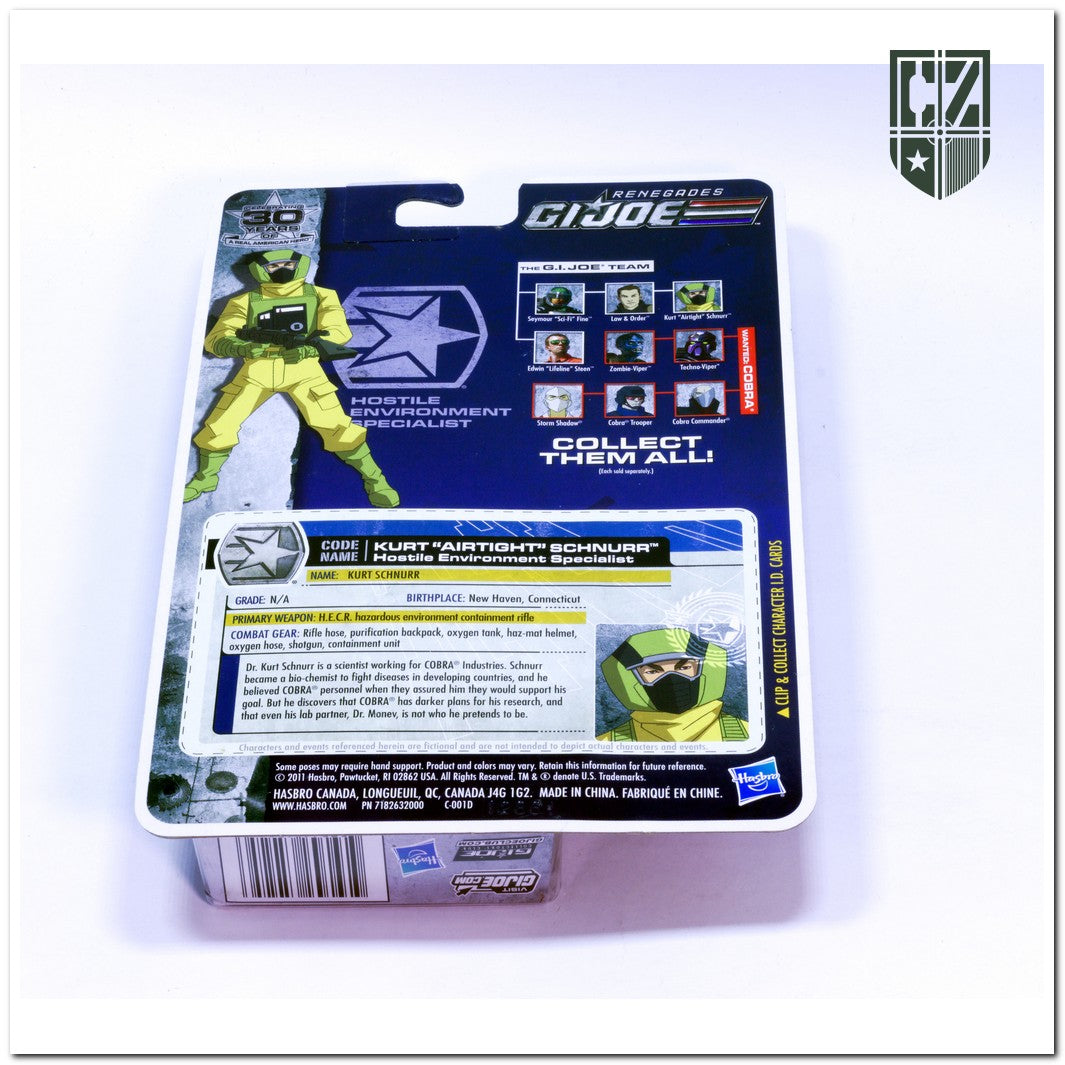 GI JOE Airtight V3 2011 Comandos Em Ação Cobra