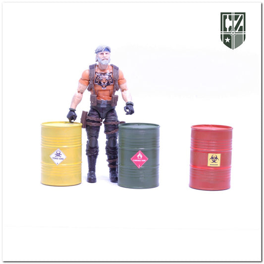 CZ3D 1:12 Barril GI JOE Commandos Em Ação Cobra