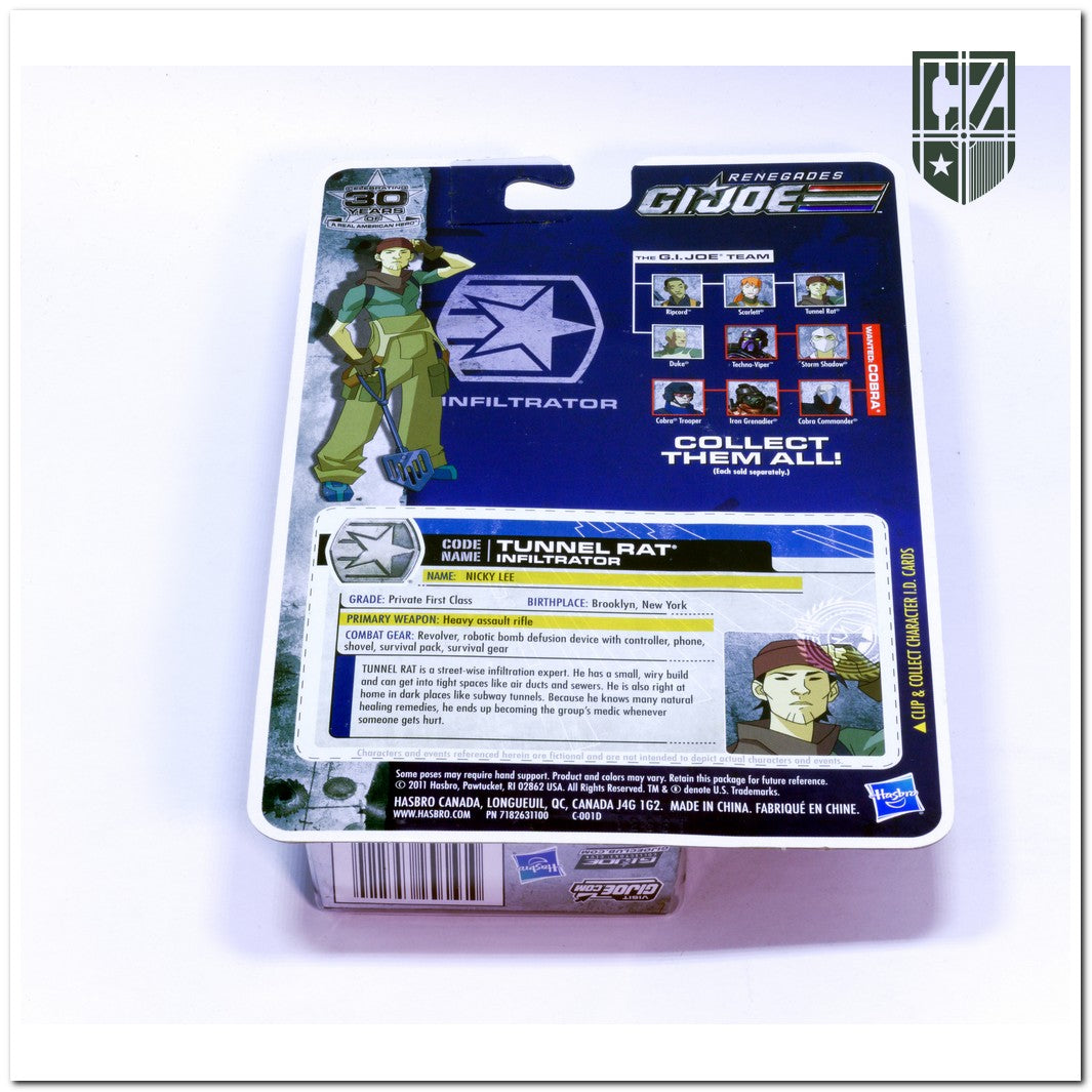 GI JOE Tunnel Rat V12 2011 Comandos Em Ação Cobra